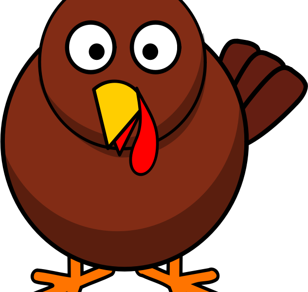 633x600 Turkey Clip Art Free Cooked Turkey Clipart Thanksgiving Clipart