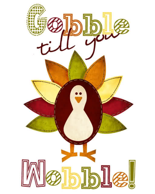 512x640 Cute Printable Thanksgiving Clipart Collection