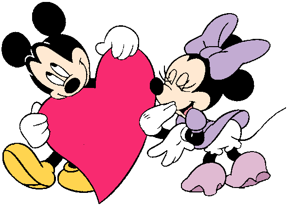 592x424 Disney Valentines Day Clipart