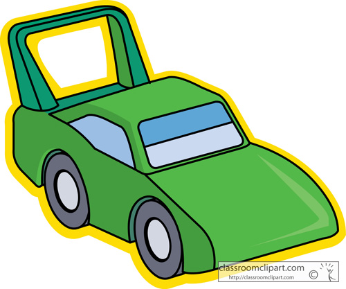 500x417 Toy Race Car Clipart