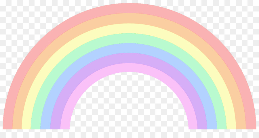 900x480 Pastel Rainbow Clip Art