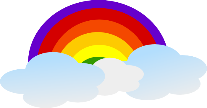 700x366 Free Rainbow Clipart