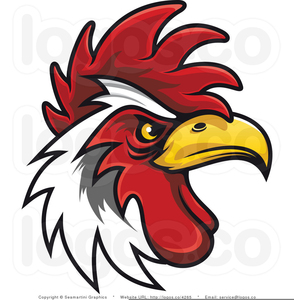 294x300 Clipart Of Roosters Crowing Free Images