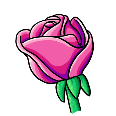 400x400 Rose Clip Art Clipart Panda