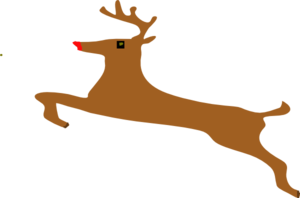300x198 Rudolph Square2 Clip Art