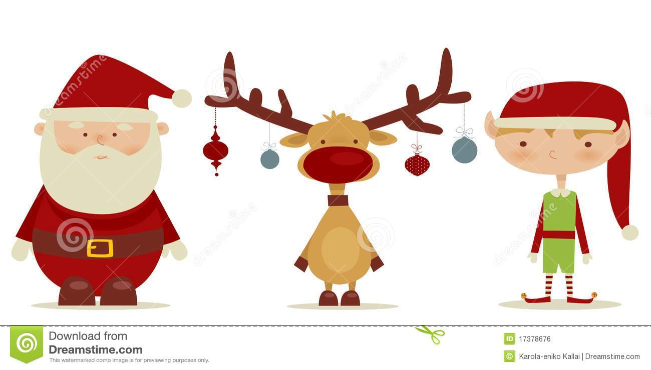 1300x740 Santa And Rudolph Clipart Images Collection