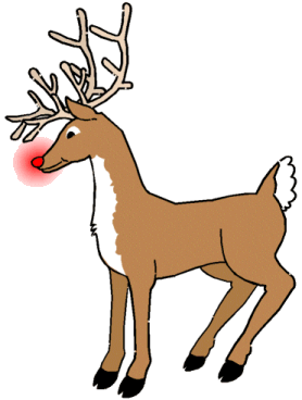 278x368 Free Christmas Reindeer Clipart