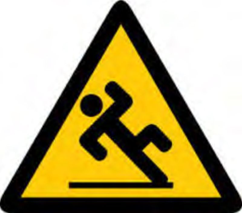 800x707 Fall Safety Clipart
