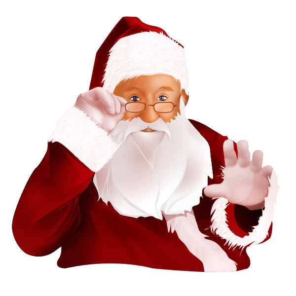 600x600 Santa Clipart Transparent Background 3873563