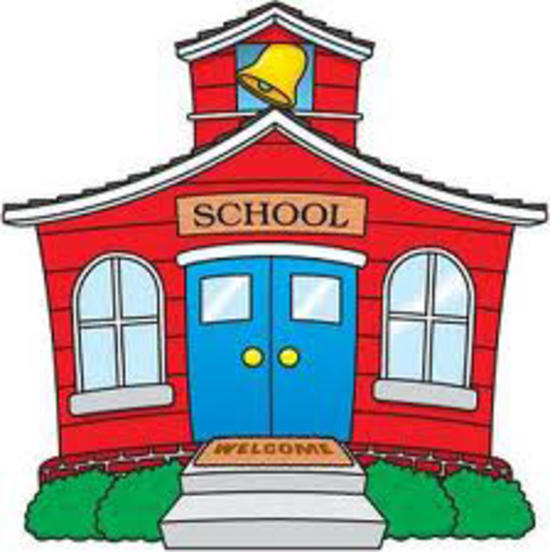 550x552 Free Clip Art For Schools School Building Clipart Free Clipart