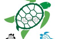 200x140 Sea Turtle Clipart Black And White Turtle Clipart Royalty Free