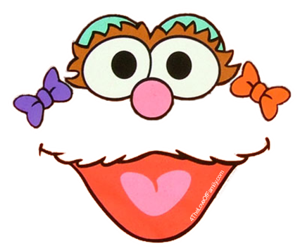 426x356 Could Use These For So Many Things!! Free Sesame Street Font