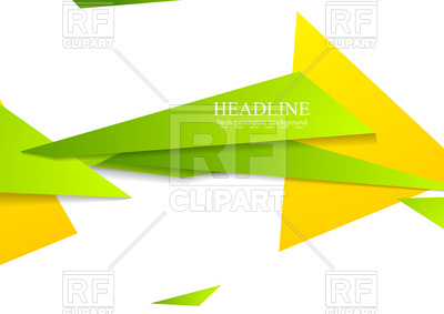 400x283 Bright Tech Corporate Shapes Royalty Free Vector Clip Art Image