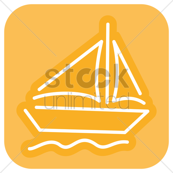 600x600 Free Ship Clipart Vector Image