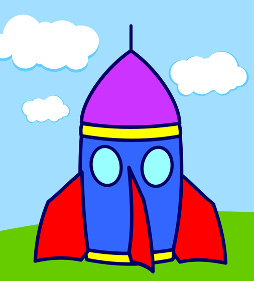 506x560 Rocket Ship Drawing Free Download Clip Art Free Clip