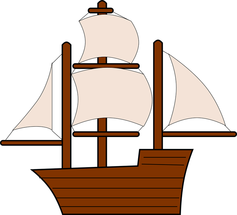796x720 Sailing Ship Clipart Cloud