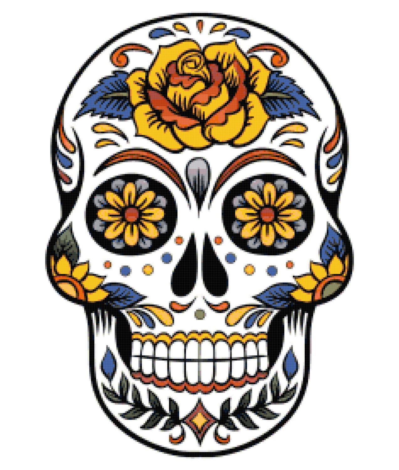 1273x1500 Best Of Sugar Skull Clipart Design
