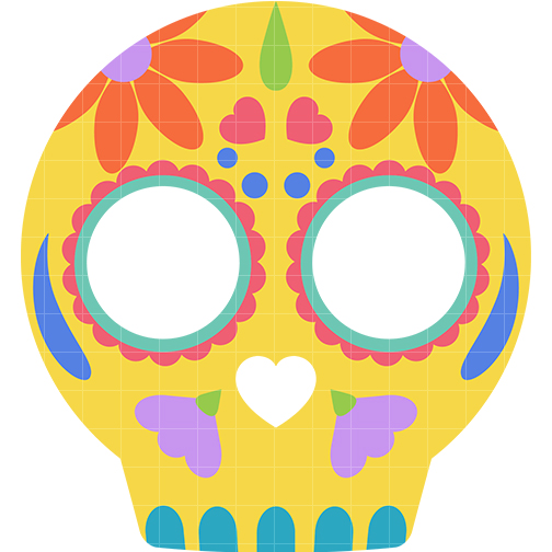 504x504 Sugar Skull Clipart Boy'60260