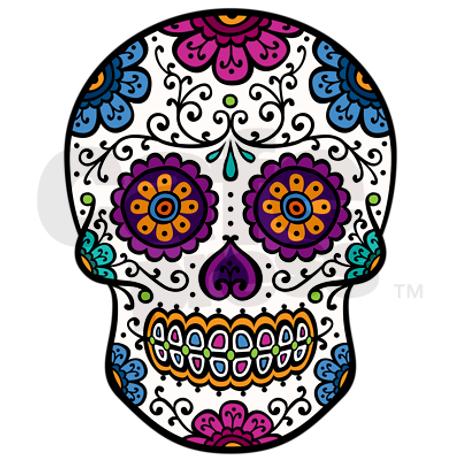 460x460 Clip Art Sugar Skull Clipart