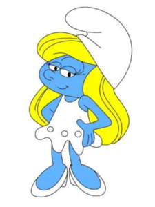 225x300 Smurfette1 Clip Art