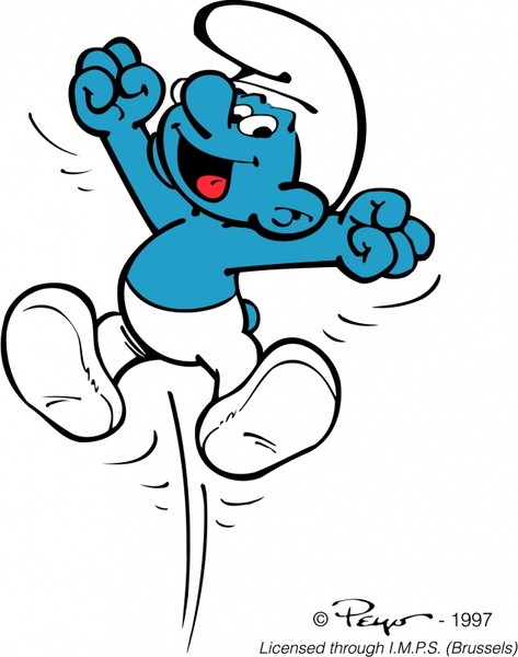 473x600 The Smurfs Free Vector Download (10 Free Vector) For Commercial