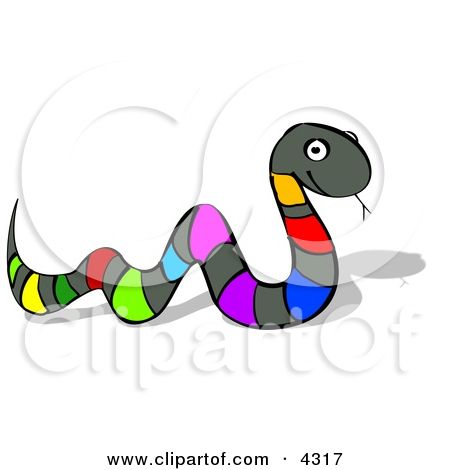450x470 Multi Colored Snake Clipart By Dennis Cox Clipart Collections