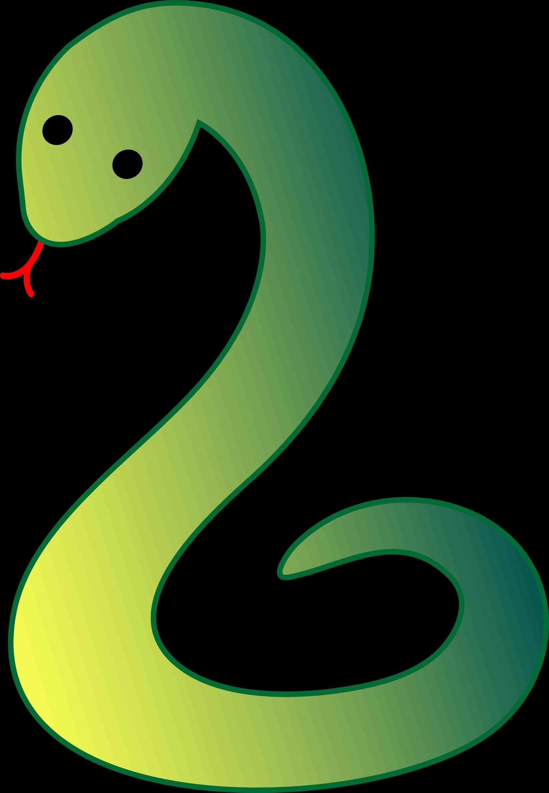 1900x2744 Simple Green Snake Clipart Clip Art Free Artrhsweetcom Cute