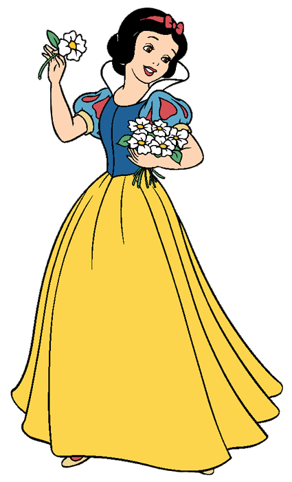 425x701 Snow White Clipart Transparent