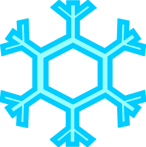 293x296 Snowflake Clipart Border