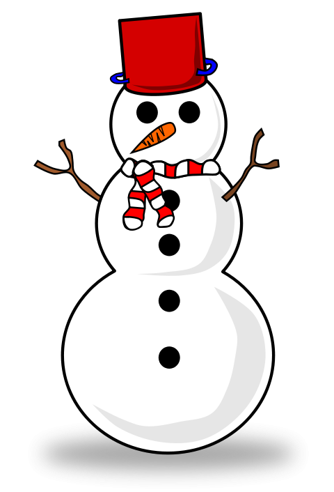 480x706 Free Cute Snowman Clip Art Clipart Panda