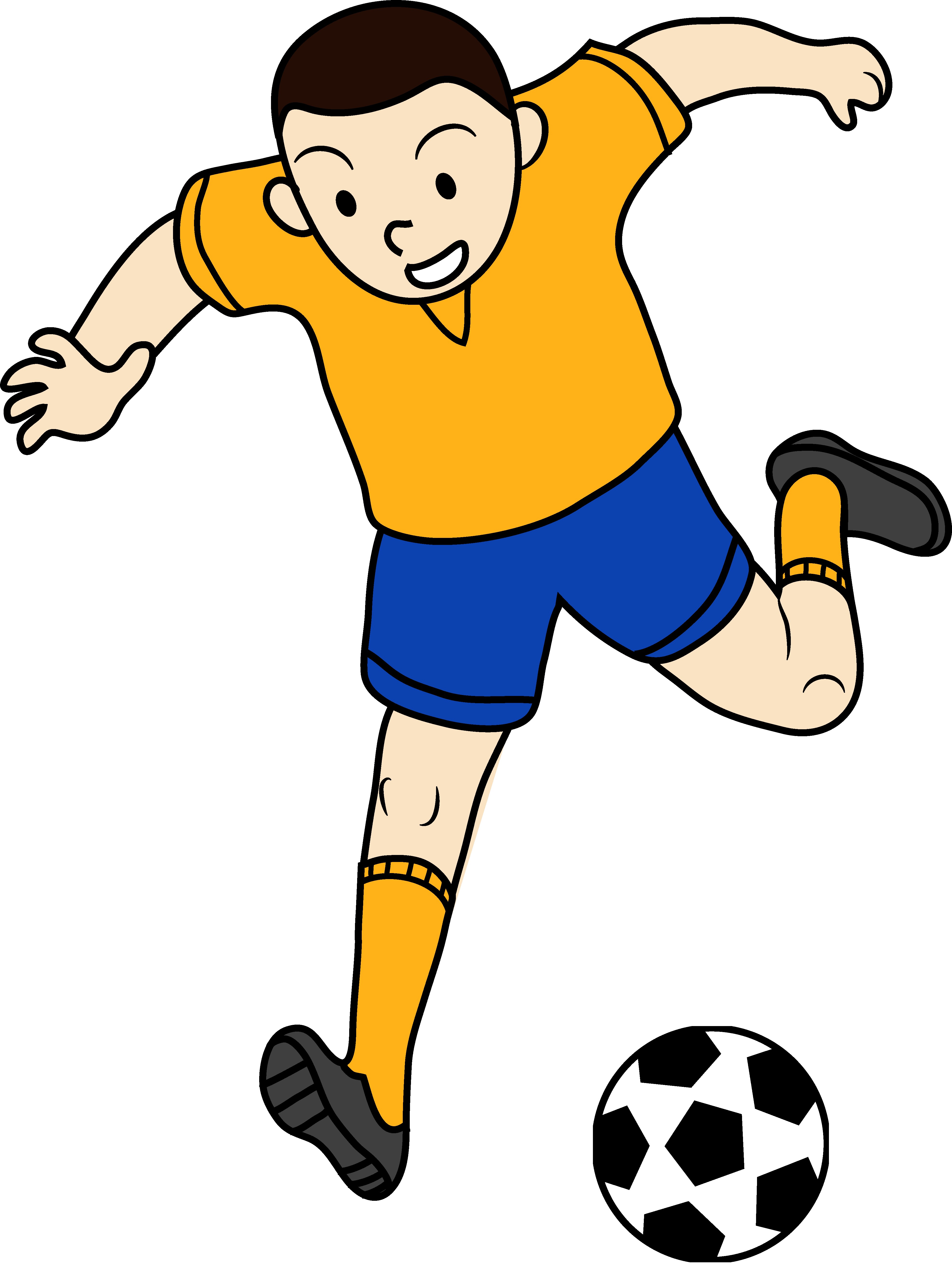 3945x5238 Kid Playing Soccer Or Football Free Clip Art Pleasing Games