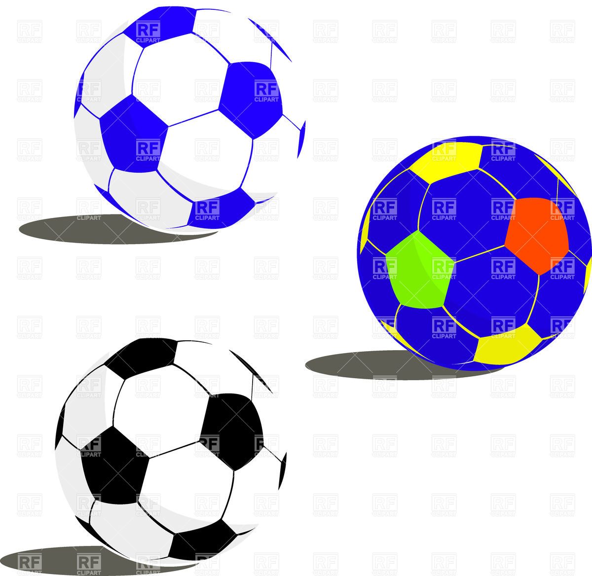 1200x1168 Soccer Balls Royalty Free Vector Clip Art Image