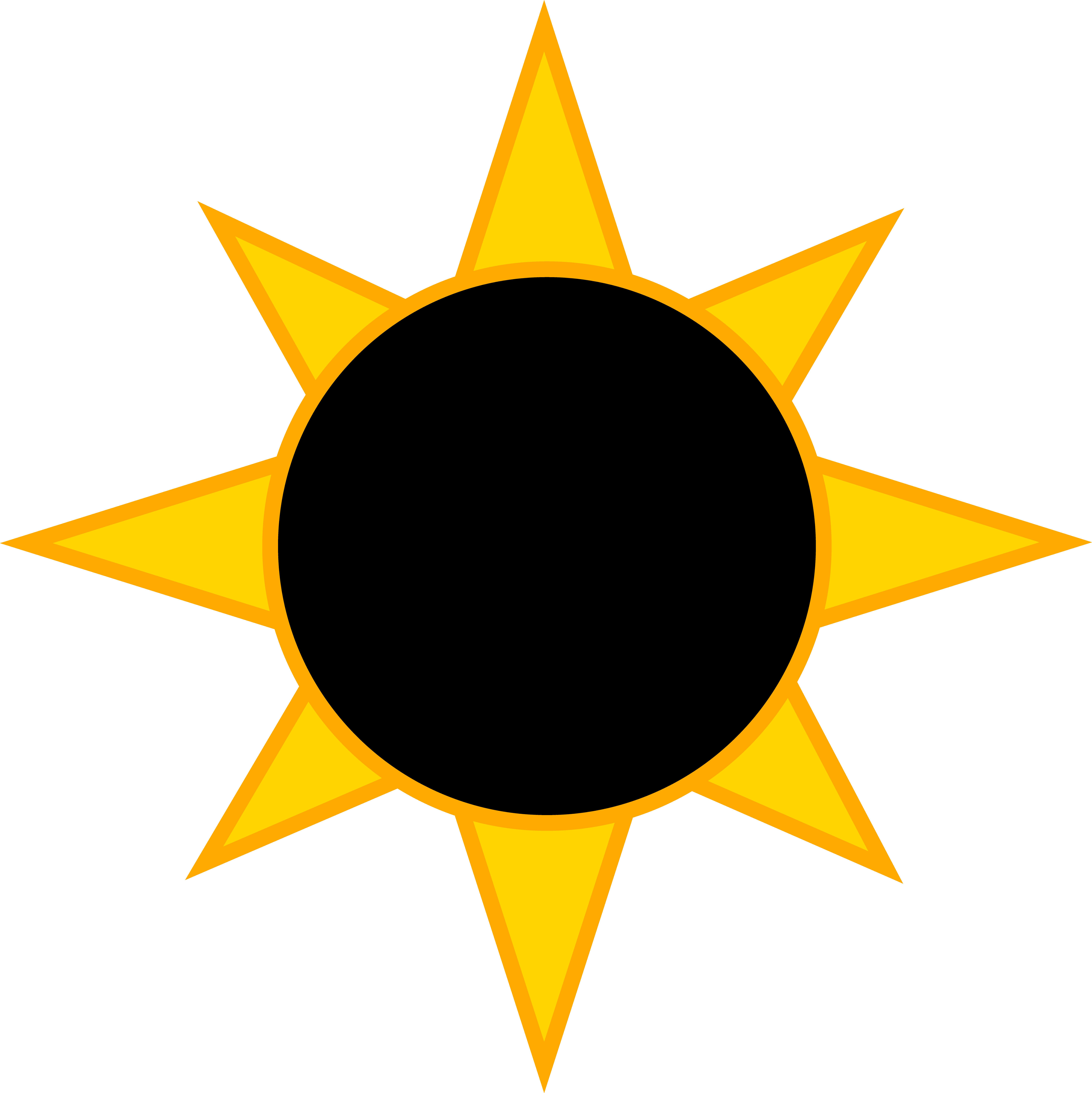 5789x5793 Solar Eclipse Symbol
