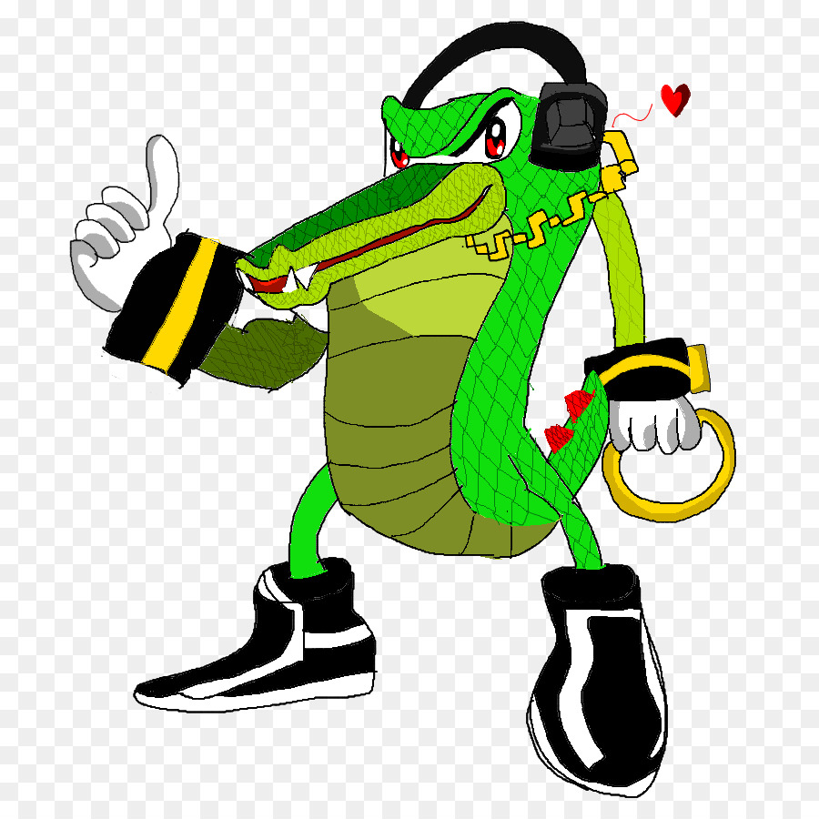 900x900 Sonic The Hedgehog Vector The Crocodile Clip Art