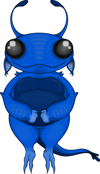 342x596 Image Of Alien Clipart