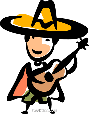 375x480 Spanish Royalty Free Vector Clip Art Illustration Vc070630