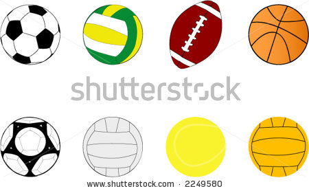 450x278 Sports Balls Clip Art Space Clipart