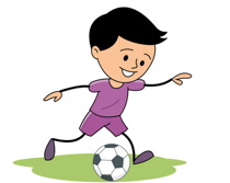 210x167 Clip Art Kick Ball Sports Clipart Free Soccer To Download