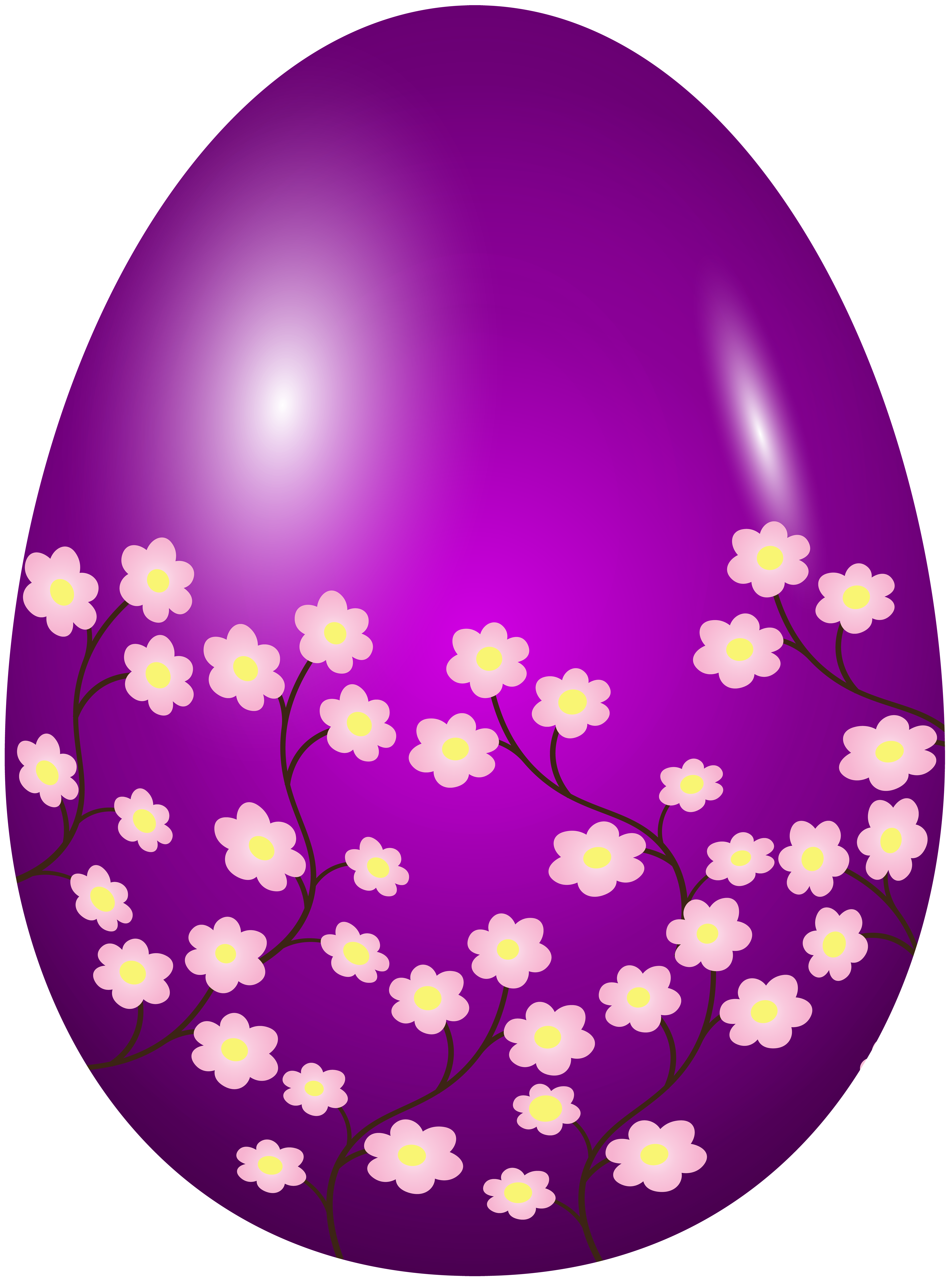 5946x8000 Easter Spring Egg Purple Clip Art Imageu200b Gallery Yopriceville