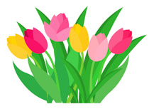 210x153 Fine Design Clip Art Spring Flowers Free Clipart Pictures Graphics