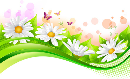 500x305 Spring Flowers Border Clip Art Free Vector Download (216,041 Free