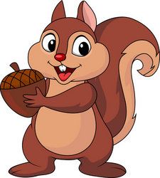 225x250 Free Cute Squirrel Clip Art