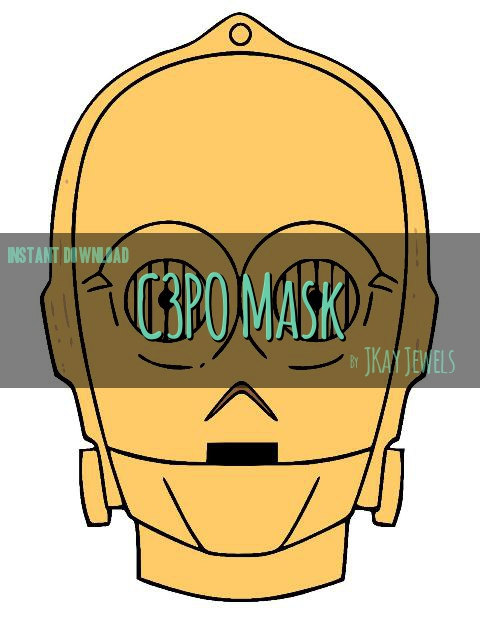 480x621 Head Clipart C3po 3599411