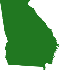 255x300 State Of Georgia Map Clip Art Free Vector 4vector
