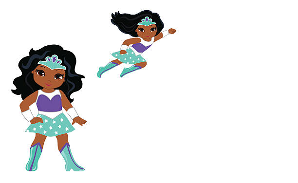 612x376 Black Superhero Clipart