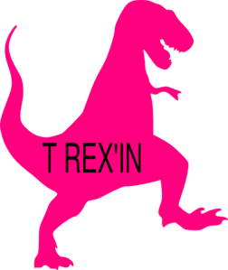 252x299 Pink T Rex Clip Art