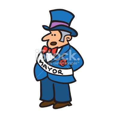 380x380 Mayor Cartoon Royalty Free Clipart Panda