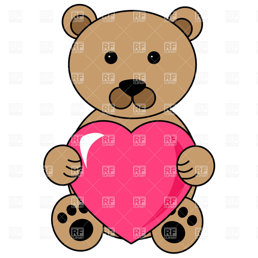 1000x1000 Pink Teddy Bear Clipart Clipart Panda