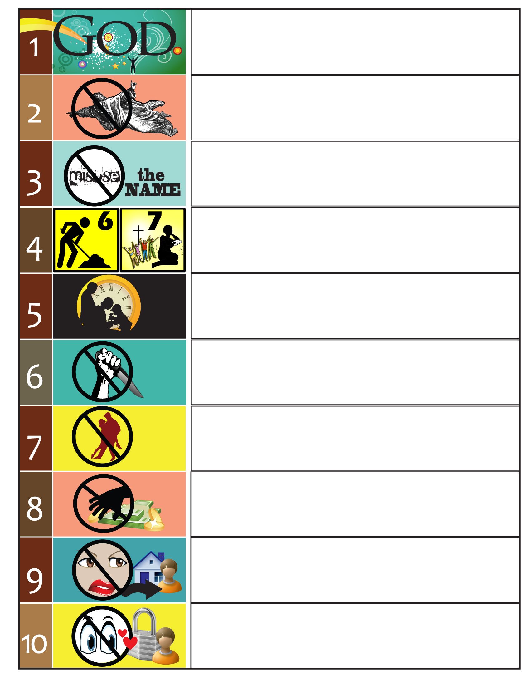 1680x2156 Worksheet To Teach The 10 Commandments. Graphics And Clip Art