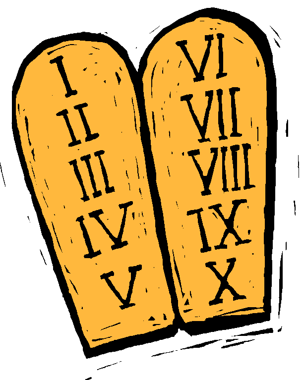 613x767 Collection Of Ten Commandments Clipart Free High Quality